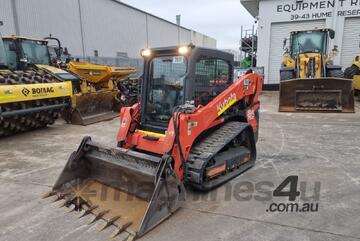 2023 KUBOTA SVL75-2 TRACK LOADERR (T611) WITH HI-FLOW, WIDE TRACKS, CIVIL SPEC, 4 IN 1 AND 877 HOURS