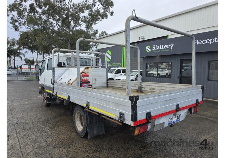 caption 2002 Mitsubishi Canter Dual Cab 4x2 Tray Truck **Unreserved**Sold For Parts Or Restoration**