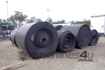 Rubber conveyor belting