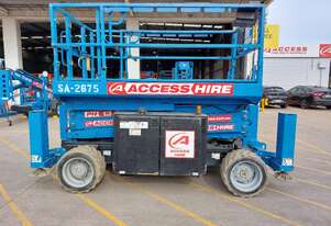 Genie GS2669RT 2016 26ft Diesel Rough Terrain Scissor Lift - 680kg SWL, 4WD