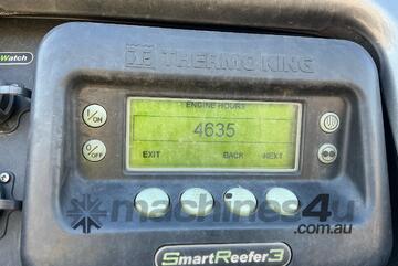 2015 Maxitrans ST3-OD Tri Axle Drop Deck Refrigerated Curtainside Trailer