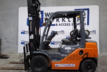 Wollongong Forklift: 2020 Toyota 2.5T, LPG, 2-Stage Container Mast, 4m Lift! Wollongong Forklift: 2020 Toyota 2.5T, LPG, 2-Stage Container Mast, 4m Lift!