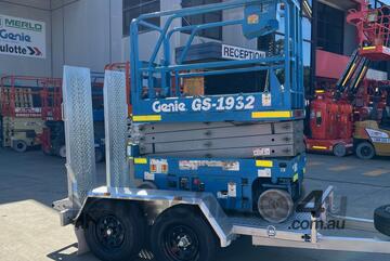 Genie GS1932 Scissor Trailer Package Genie GS1932 Scissor Trailer Package