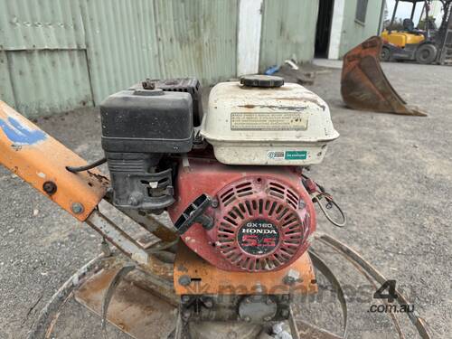 Master finish walk behind concrete trowel