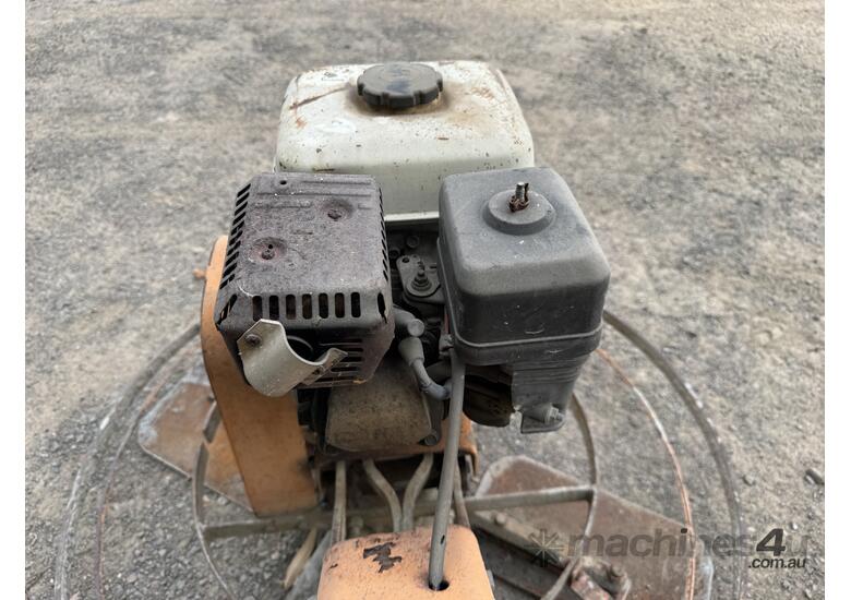 Master finish walk behind concrete trowel