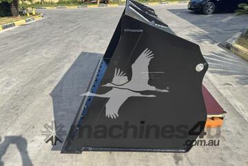 Bucket BEDROCK SKID STEER LOADER LIGHT MATERIAL BUCKET 81IN, 1.5M SSLLMB-81-1.5