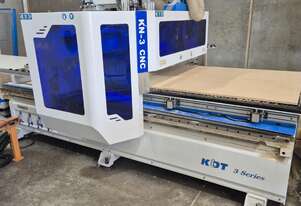 Used KDT KN3408D CNC Router 2400x1200mm with Auto Load and Unload. Location Melbourne