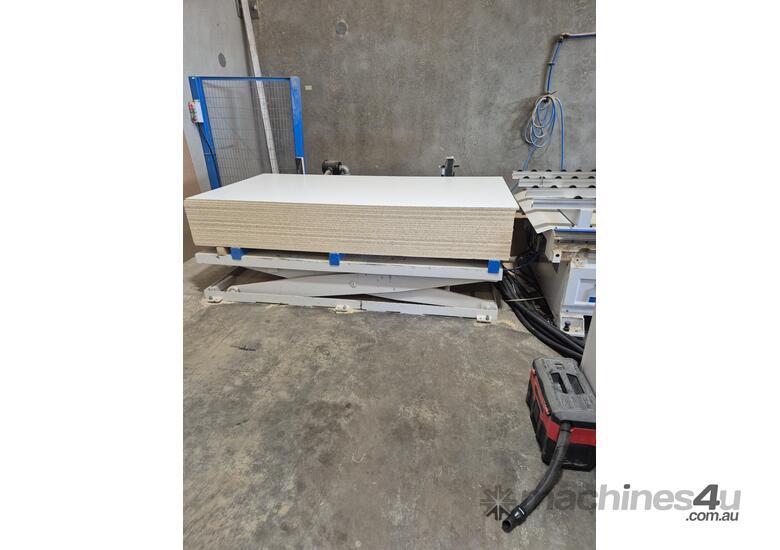 Used KDT KN3408D CNC Router 2400x1200mm with Auto Load and Unload. Location Melbourne