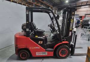 2020 Forkforce Enforcer FG25-NHC LPG Forklift - 2.5T Lift, 4500mm Mast (LOW HOURS)