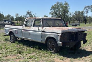 1975 FORD F100 CUSTOM UTE - INOPERABLE
