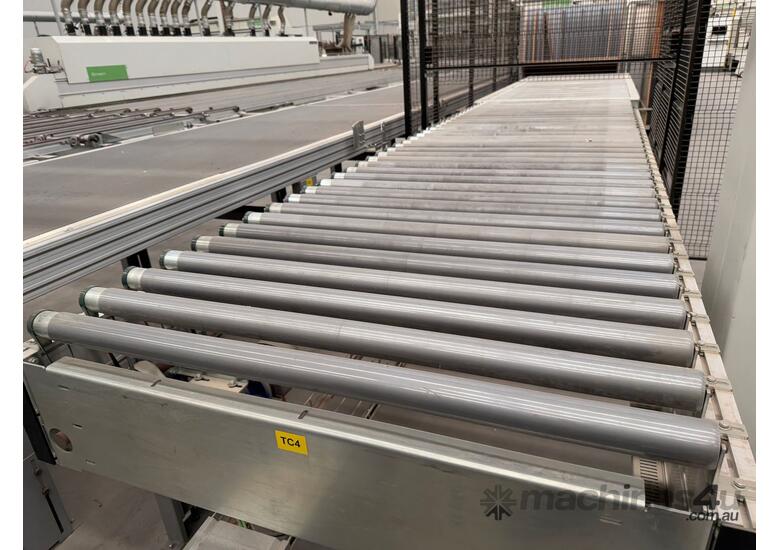 2016 Biesse Stream B1 10.5 Single Side Edgebander with 2016 Biesse Winner W1 Panel Management System