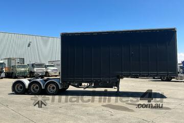 2017 Vawdrey VB S3 Tri Axle Double Drop Curtainside Combination