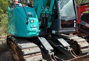 2021 Kobelco SK135SR-7 Excavator | 4,459hrs | Tilt Hitch | GPS Wired | Rubber Pads | Sunshine Coast