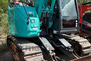 2021 Kobelco SK135SR-7 Excavator | 4,459hrs | Tilt Hitch | GPS Wired | Rubber Pads | Sunshine Coast