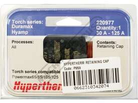 Hypertherm 30-125A Retaining Cap 220977 Suits Powermax125® (Pack of 1) - picture1' - Click to enlarge