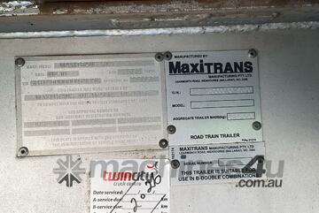 2010 Freighter Maxitrans ST-3 Tri Axle Flat Top A Trailer