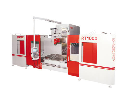 CNC Bed type milling machine with rotary table RT1