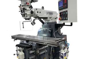 SM-KD5VS - 1580mm x 310mm Table - ISO 40 - Heavy Duty Turret With Power Draw Bar