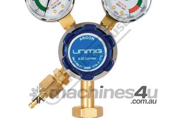 Argon Gas Regulator-Twin Gauge Suits Cylinders with AS 2473 Type 10 Connection Suits MIGS