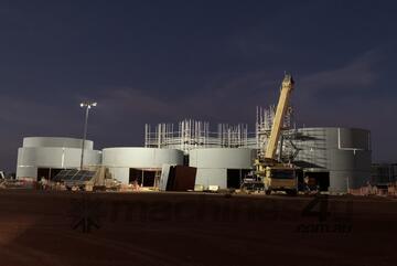 LED Solar lighting tower