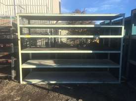 Industrial Heavy Duty Green Storage Shelves - picture0' - Click to enlarge