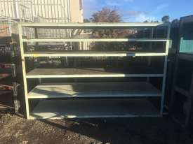 Industrial Heavy Duty Green Storage Shelves - picture0' - Click to enlarge