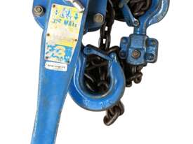 Chain Hoist 3 ton x 1.5 meter drop Block and Tackle Nobles Rigmate Shop Crane  - picture0' - Click to enlarge
