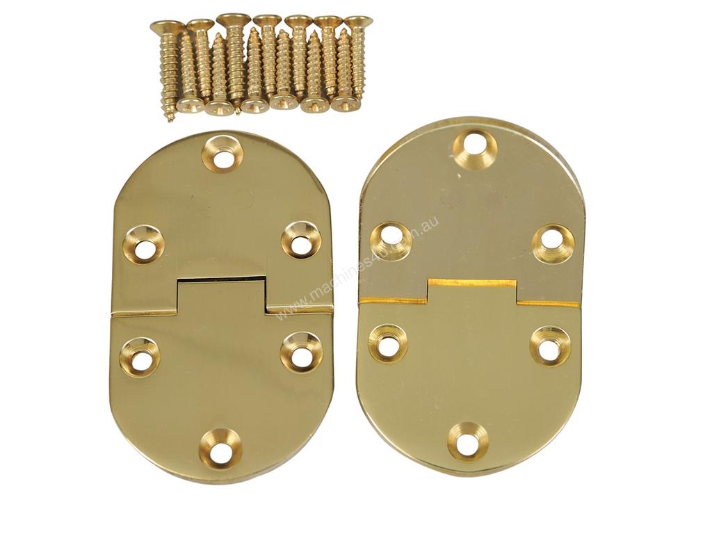 New carbatec Polished Lacquered Brass Butler s Hinges Hand Tools in