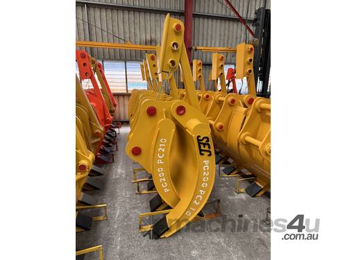  SEC 20-24 Tonne Excavator Mechanical Grapple - Two or Three-Finger Options for Enhanced Performance