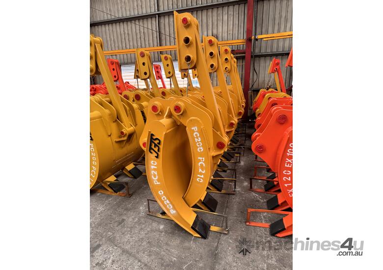  SEC 20-24 Tonne Excavator Mechanical Grapple - Two or Three-Finger Options for Enhanced Performance