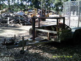 dingo / kanga tanden trailer , galvenised - picture0' - Click to enlarge
