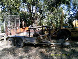 dingo / kanga tanden trailer , galvenised - picture0' - Click to enlarge