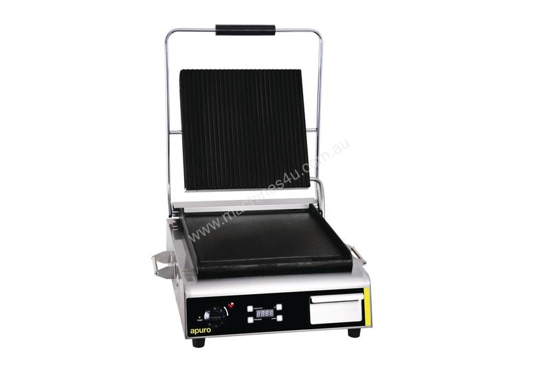 caption Apuro GJ452-A - Jumbo Contact Grill