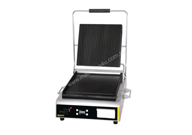 caption Apuro GJ452-A - Jumbo Contact Grill