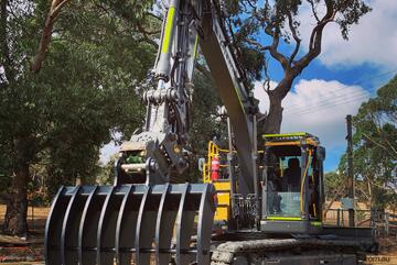 Stick Rake to suit 10-15Ton machines