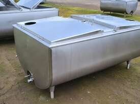 STAINLESS STEEL TANK, MILK VAT 1550 LT - picture0' - Click to enlarge