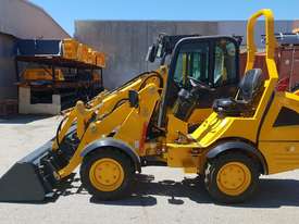 UNUSED HT25 Articulated Mini Wheel Loader powered by Perkins Engine with GP Bucket & Pallet Fork - picture1' - Click to enlarge