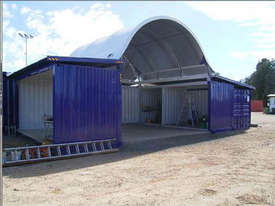 Igloo Dome Container Shelter - 40” x  40” ( 12m x 12m ) - picture0' - Click to enlarge