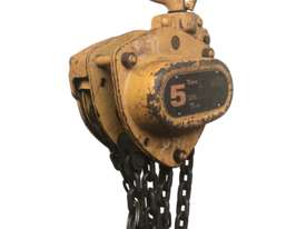 Chain Hoist Block and Tackle 5 ton x 8mm Drop PWB Anchor M3050 - picture0' - Click to enlarge
