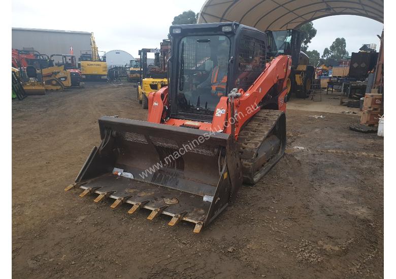 caption KUBOTA SVL75 TRACK LOADER IN EXCELLENT CONDITION WITH LOW 790 HOURS. 2017 MODEL