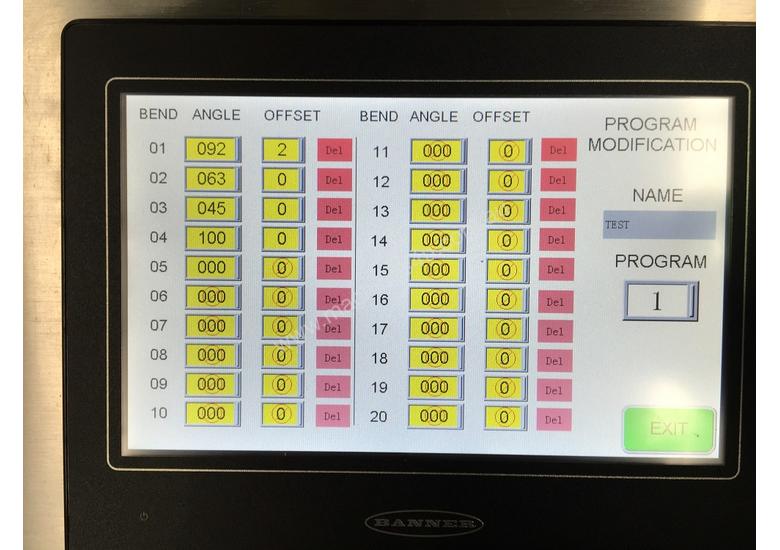 caption Showroom Demo 2500mm x 4mm Full Hydraulic Panbrake PLC Controller - $2000