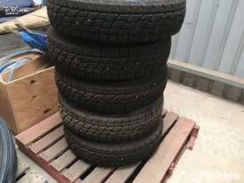 5 x Tyres On Steel Rims - picture0' - Click to enlarge
