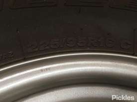 5 x Tyres On Steel Rims - picture2' - Click to enlarge