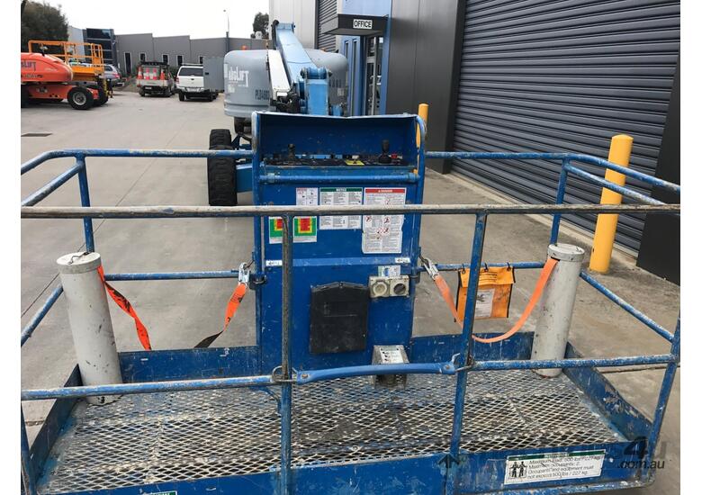 caption 2008 Genie S45 45ft Straight Boom Lift, 4WD All Terrain Tyres