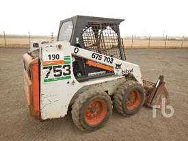 BOBCAT 753 Skid Steer Loader - picture2' - Click to enlarge