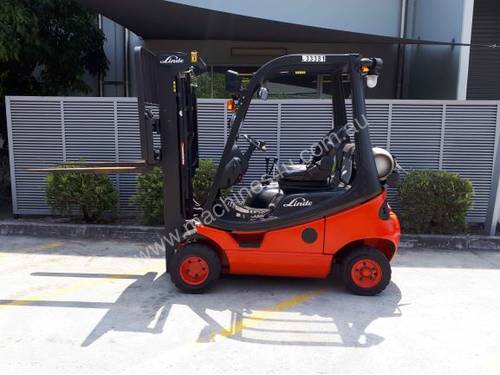 Used Forklift:  H18T Genuine Preowned Linde 1.8t