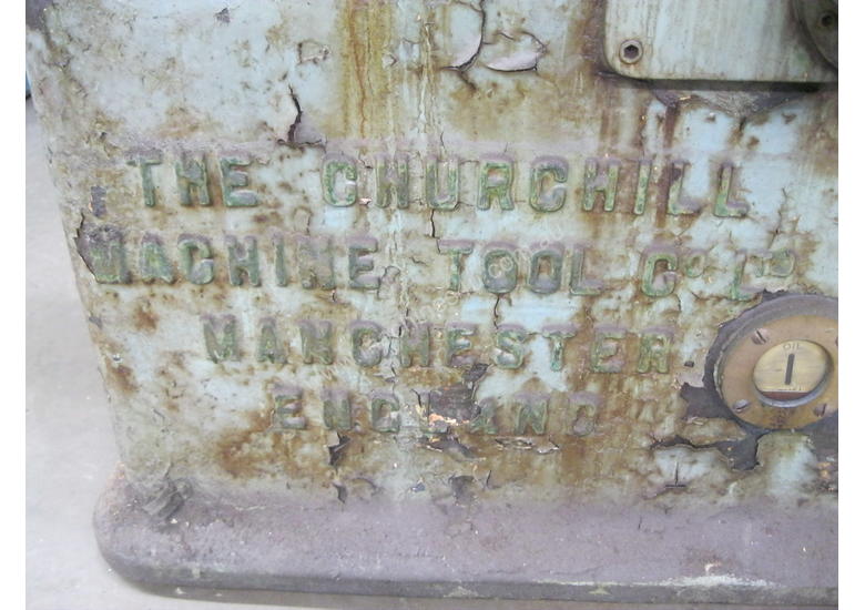caption Churchill Hydraulic Automatic Surface Grinder