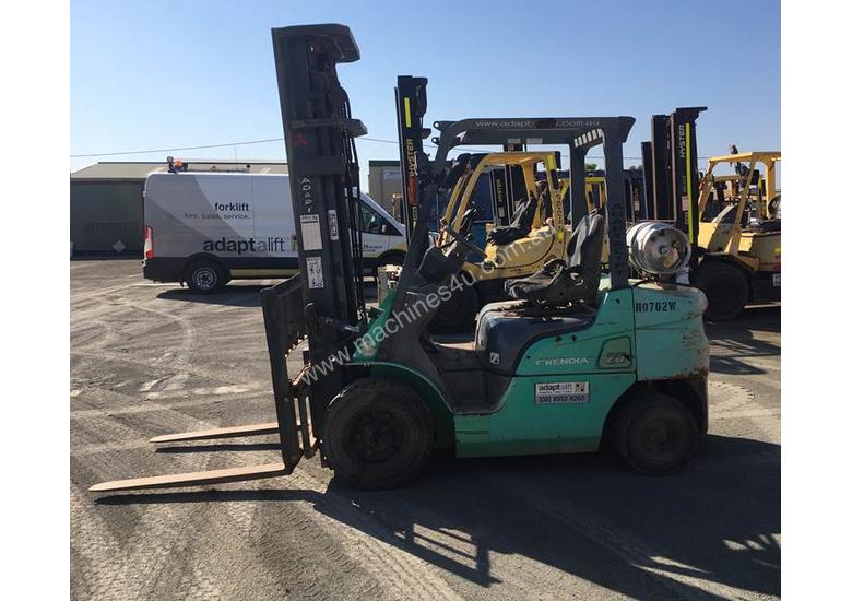 caption 2.5T LPG Counterbalance Forklift