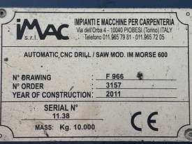 iMAC s.r.l. CNC Beam Line - picture0' - Click to enlarge