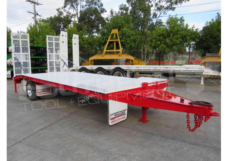 caption Interstate trailers 9 Ton Single Axle Tag Trailer Super Series ATTTAG